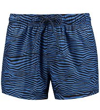 Puma Swim Shorts - Black/Blue Puma Swim Shorts - Black/Blue