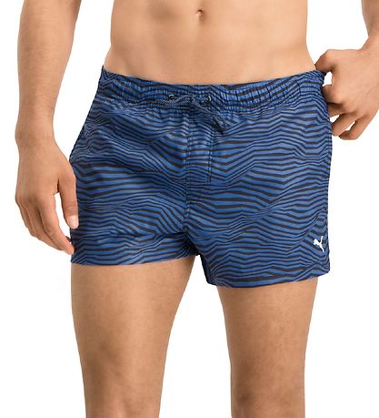Puma Swim Shorts - Black/Blue