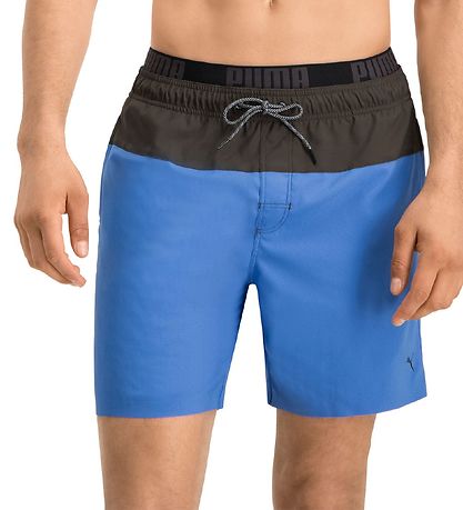 Puma Badeshorts - Blau/Dunkelgrau