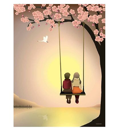 Poster Vissevasse - 30x40 - Sunset With You Poster Vissevasse - 30x40 - Sunset With You