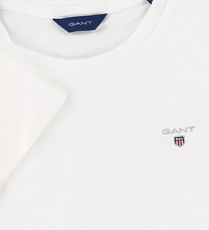 GANT T-shirt - Original Fitted - White GANT T-shirt - Original Fitted - White