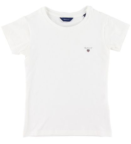 GANT T-shirt - Original Fitted - White GANT T-shirt - Original Fitted - White