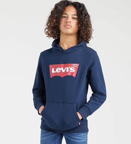 Levis Kapuzenpullover - Fledermausflügel - Navy