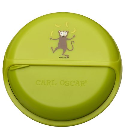 Carl Oscar Snackbox - BentoDISC - 18 cm - Lime Monkey Carl Oscar Snackbox - BentoDISC - 18 cm - Lime Monkey