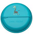 Carl Oscar Snackbox - BentoDISC - 18 cm - Turquoise Giraffe Carl Oscar Snackbox - BentoDISC - 18 cm - Turquoise Giraffe