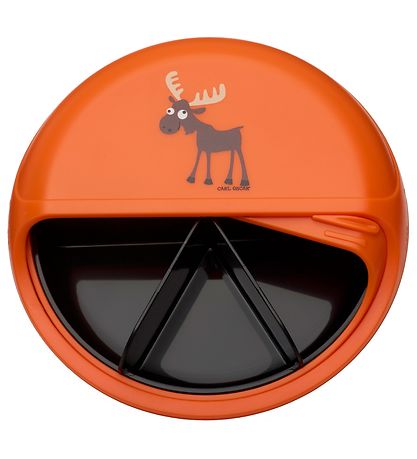 Carl Oscar Snackbox - BentoDISC - 18 cm - Oranje Eland Carl Oscar Snackbox - BentoDISC - 18 cm - Oranje Eland
