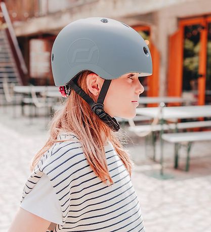 Scoot and Ride Bicycle Helmet - Steel Scoot and Ride Bicycle Helmet - Steel