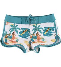 Roxy Shorts - White/Petrol Roxy Shorts - White/Petrol