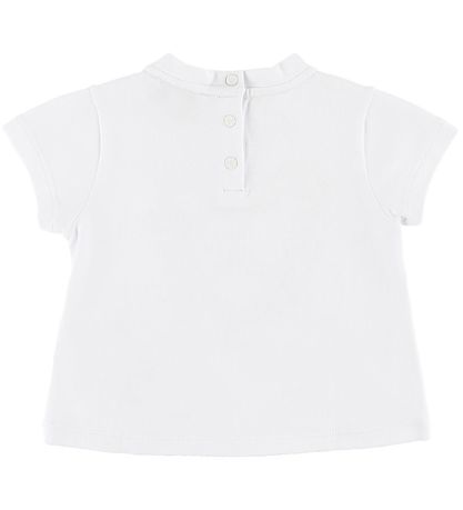Emporio Armani T-shirt - White w. Heart Emporio Armani T-shirt - White w. Heart