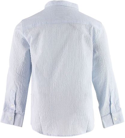 Emporio Armani Shirt - Blue/White Striped