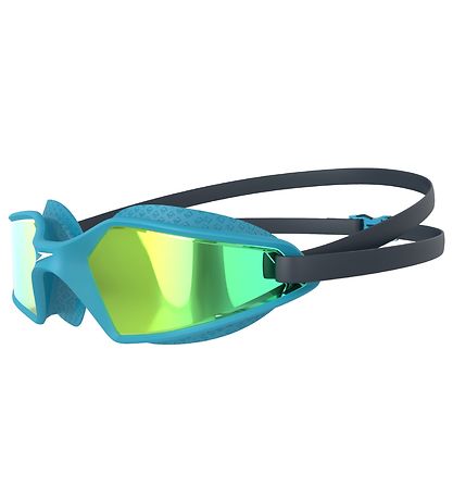 Speedo 수영 고글 - 하이드로펄스 미러 - 블루/옐로우