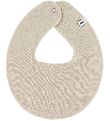 Pippi Baby Teething Bib - Round - Sandshell