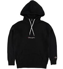 Champion Fashion Hoodie m. Reißverschluss - Schwarz Champion Fashion Hoodie m. Reißverschluss - Schwarz