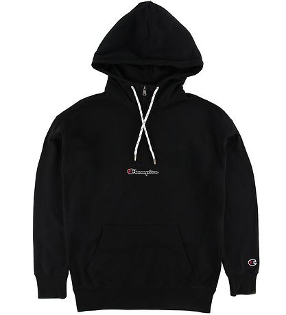 Champion Fashion Hoodie w. Zipper - Black Champion Fashion Hoodie w. Zipper - Black
