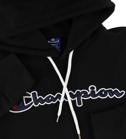 Champion 패션 후드티 - 블랙 포함 로고