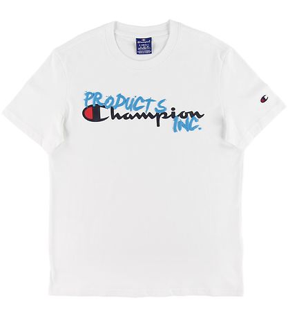 Champion Fashion T-shirt - White w. Logo Champion Fashion T-shirt - White w. Logo