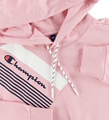 Champion Fashion Huppari - Vaaleanpunainen, Printti