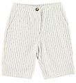 Grunt Shorts - Henna Bermuda - White w. Stripes Grunt Shorts - Henna Bermuda - White w. Stripes