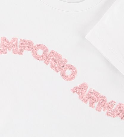 Emporio Armani T-shirt - White w. Logo Emporio Armani T-shirt - White w. Logo