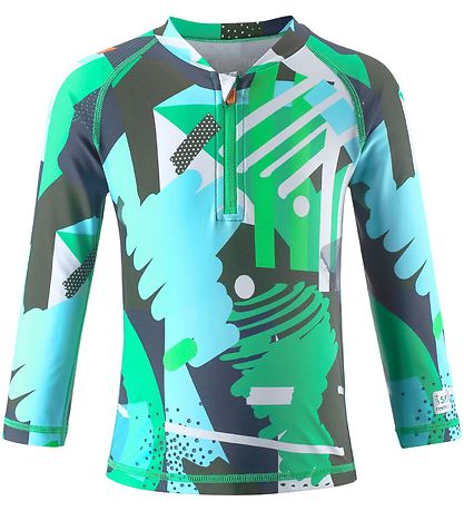 Reima Swim Top l/s - Tuvalu - UV50+ - Jungle Green Reima Swim Top l/s - Tuvalu - UV50+ - Jungle Green