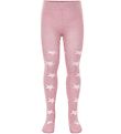 Minymo Tights - Pink w. Stars Minymo Tights - Pink w. Stars