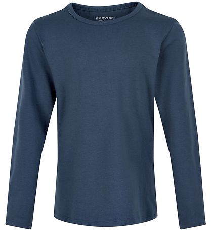 Minymo Tröja - 2-pack - Ny Marinblå m. Ränder