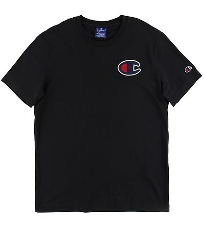 Champion Fashion T-shirt - Black w. Logo Champion Fashion T-shirt - Black w. Logo