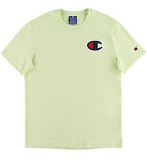 Champion Fashion T-shirt - Pastel Green w. Logo Champion Fashion T-shirt - Pastel Green w. Logo