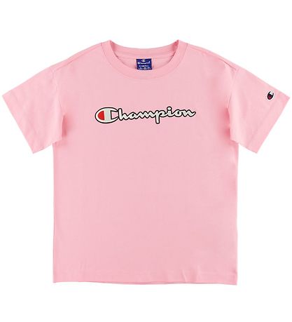 Champion Fashion T-shirt - Pink w. Logo Champion Fashion T-shirt - Pink w. Logo