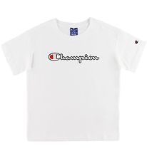 Champion Fashion T-shirt - White w. Logo Champion Fashion T-shirt - White w. Logo