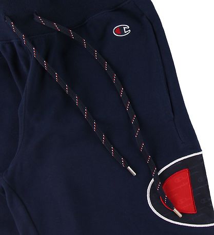 Champion Fashion Stuttbuxur - Bermuda - Dökkblátt M. Lógó Champion Fashion Stuttbuxur - Bermuda - Dökkblátt M. Lógó