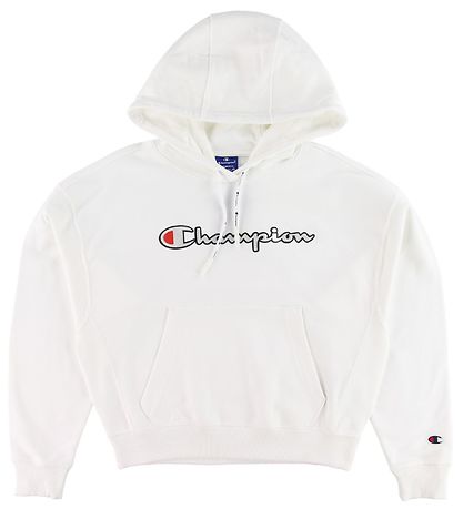 Champion Fashion Hoodie - White w. Logo