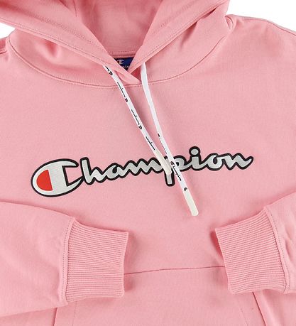 Champion Fashion Kapuzenpullover - Pink m. Logo