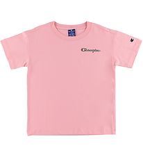 Champion Fashion T-shirt - Pink w. Logo Champion Fashion T-shirt - Pink w. Logo