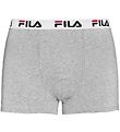 Boxers Fila - Gris Chiné av. Logo