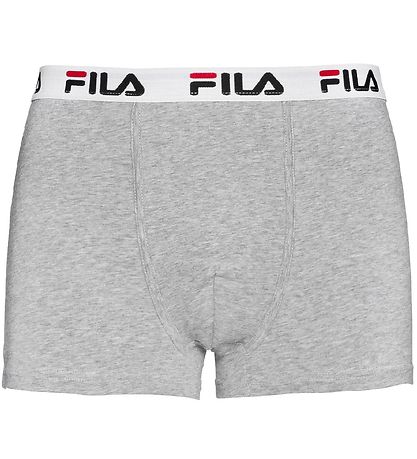 Fila Boxers - Grey Melange w. Logo Fila Boxers - Grey Melange w. Logo