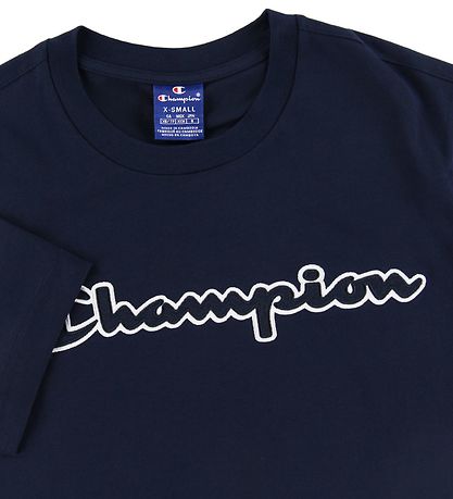 Champion Fashion T-paita - Laivastonsininen, Logo Champion Fashion T-paita - Laivastonsininen, Logo