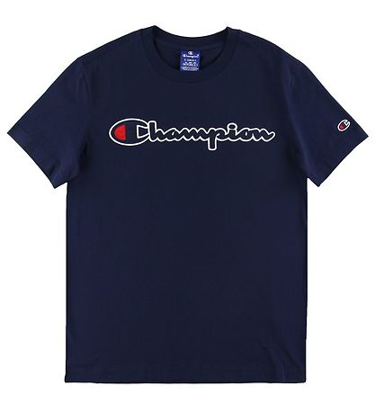 Champion Fashion T-paita - Laivastonsininen, Logo Champion Fashion T-paita - Laivastonsininen, Logo