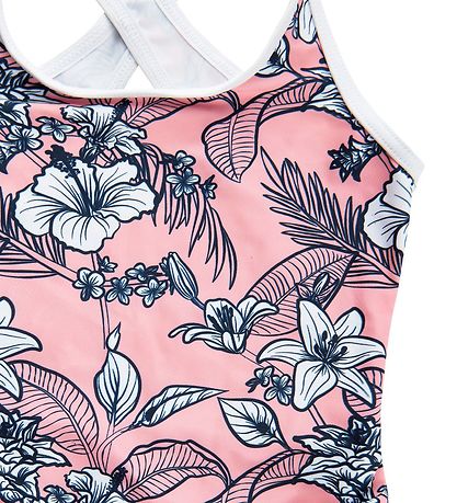 Creamie Swimsuit - Pink Icing w. Flowers
