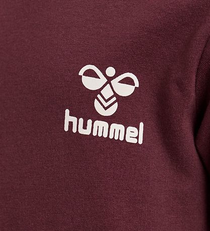 Hummel Long Sleeve Top - HMLMaui - Bordeaux Hummel Long Sleeve Top - HMLMaui - Bordeaux