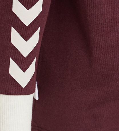 Hummel Long Sleeve Top - HMLMaui - Bordeaux Hummel Long Sleeve Top - HMLMaui - Bordeaux