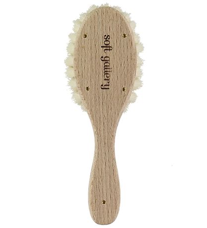 Soft Gallery Newborn Set - Wrap Bodysuit l/s + Hairbrush - Laven