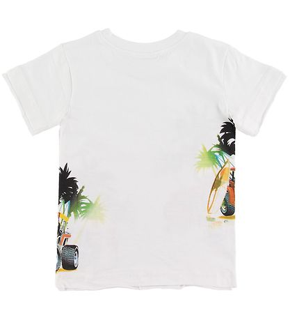 Hust and Claire T-Shirt - Ash - Weiß m. Print Hust and Claire T-Shirt - Ash - Weiß m. Print