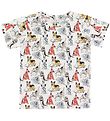 Hust and Claire T-shirt - Anker - Creme w. Dogs Hust and Claire T-shirt - Anker - Creme w. Dogs