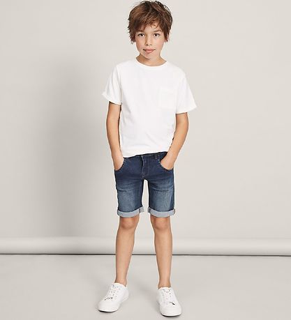 Name It Shorts - Noos - NkmSofus - Medium+ Blue Denim
