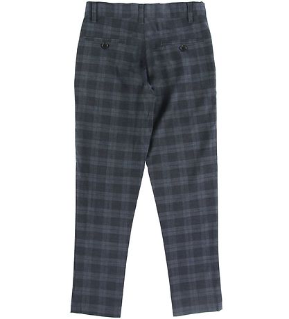 Grunt Trousers - Konrad - Blue Check Grunt Trousers - Konrad - Blue Check