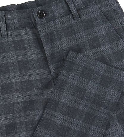 Grunt Trousers - Konrad - Blue Check Grunt Trousers - Konrad - Blue Check