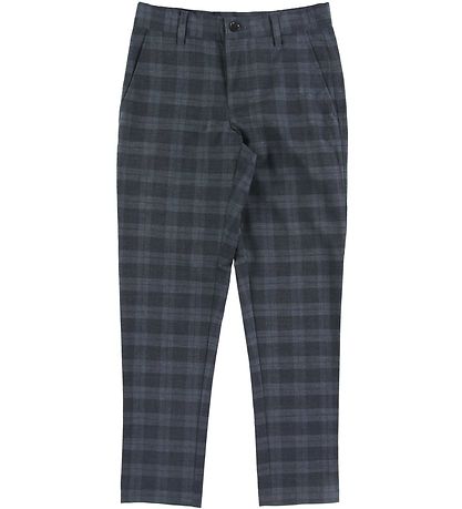 Grunt Trousers - Konrad - Blue Check Grunt Trousers - Konrad - Blue Check