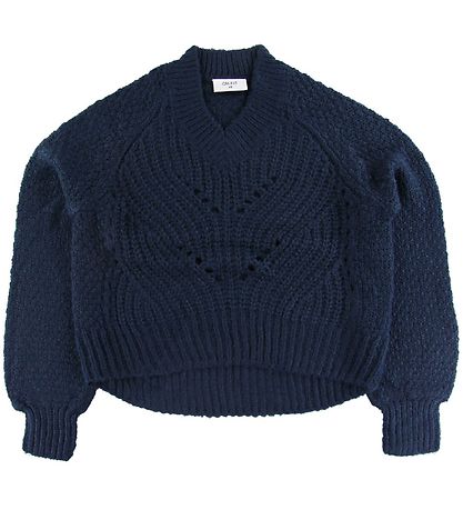 Grunt Blouse - Hedvig - Knitted - Night Blue
