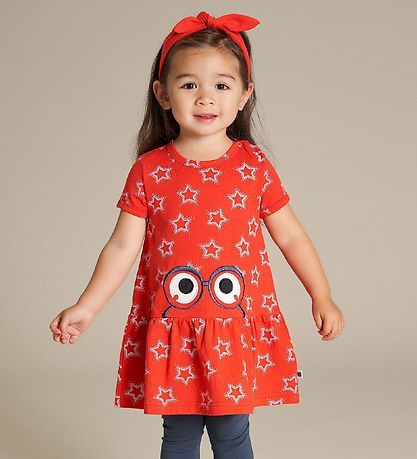 Robe Freds World - Star Peep - Feu rouge av. Étoiles